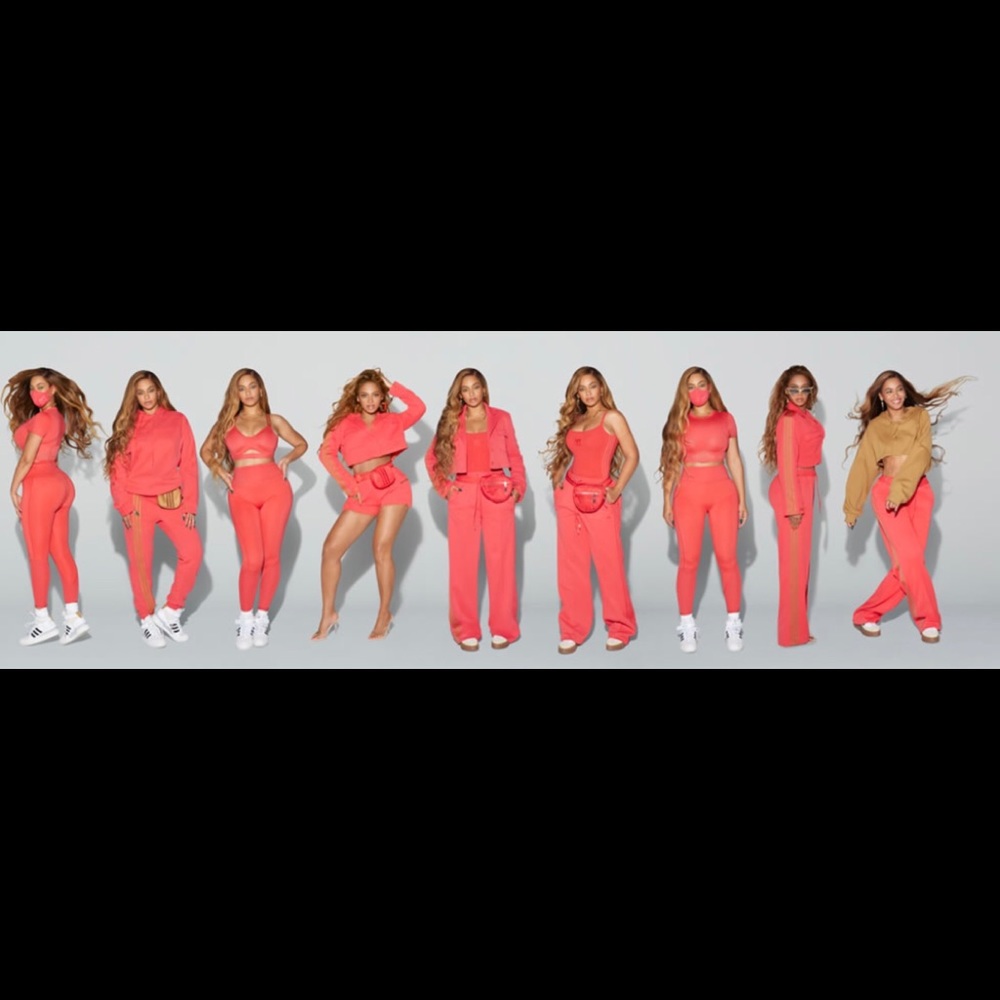 Coral Ivy Park Hoodie from Beyoncé’s collection